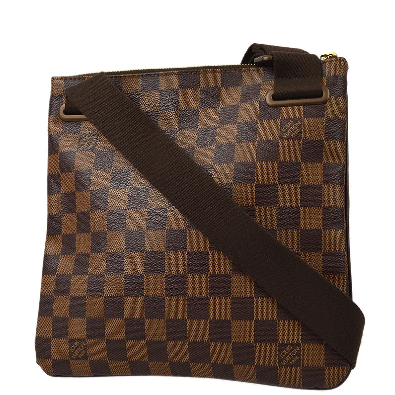 Louis Vuitton 2010 Damier Pochette Plat Brooklyn N41100