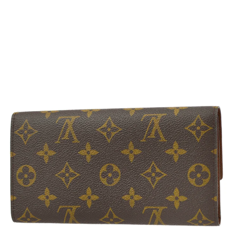 Louis Vuitton 2006 Monogram Portefeuille International Wallet M61217