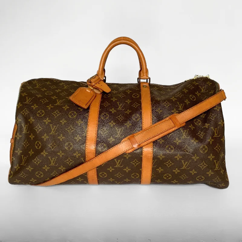 Louis Vuitton Keepall 55 Bandoulière Monogram Canvas