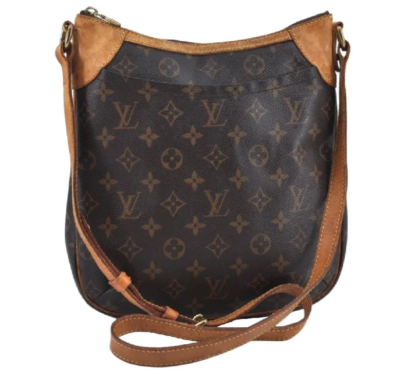 Authentic Louis Vuitton Monogram Odeon PM Shoulder Cross Bag M56390 LV L0157