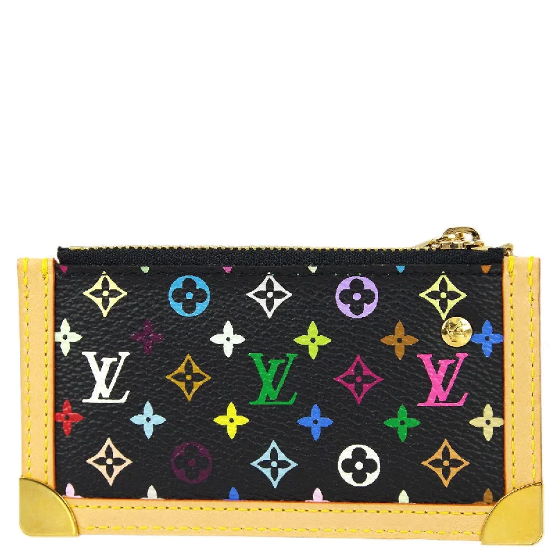 Louis Vuitton Multicolor Pochette Cles Coin Case Wallet M92654