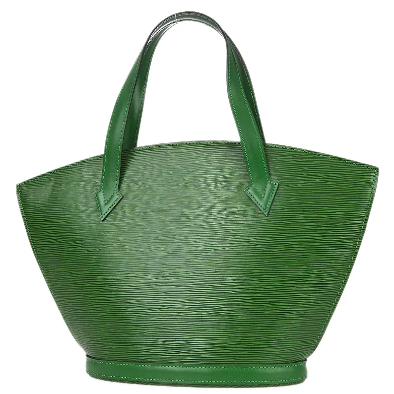 Louis Vuitton 1995 Green Epi Saint Jacques Tote Handbag M52274