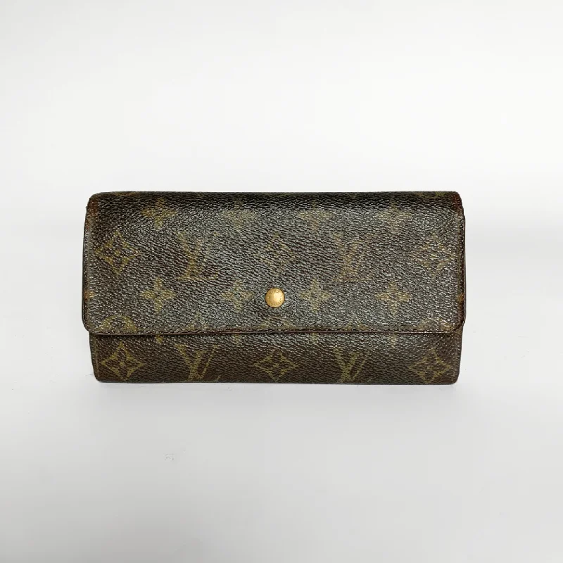 Louis Vuitton Wallet Large Monogram Canvas