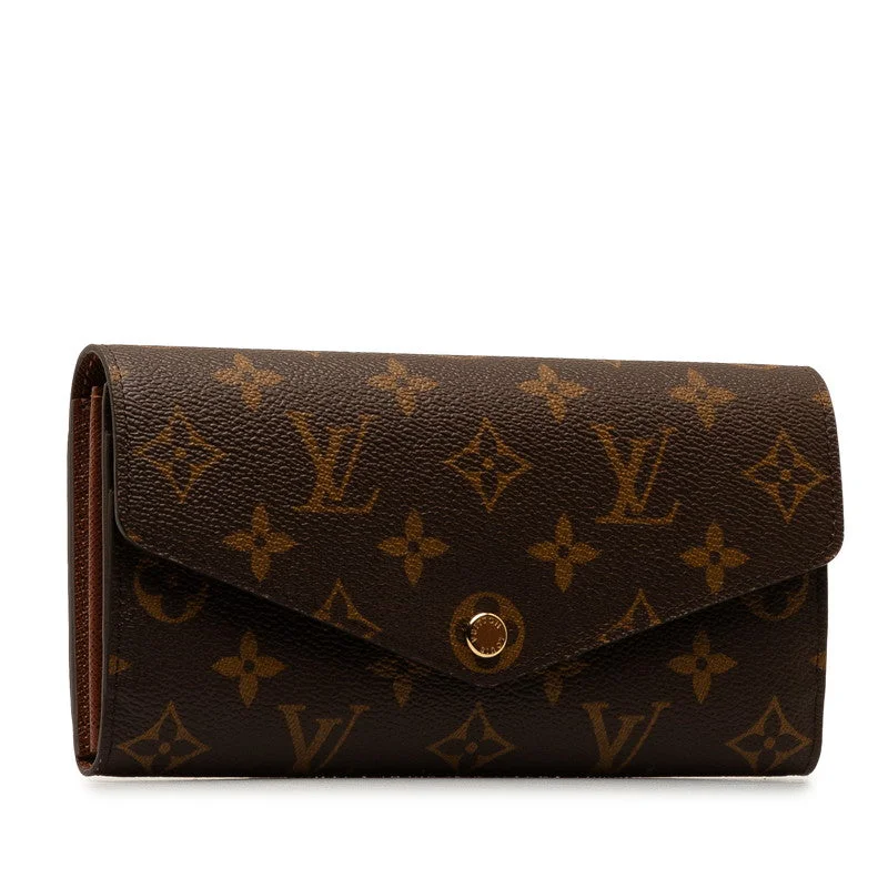 Louis Vuitton Monogram Portefolio Sarah Long Wallet M60531 Brown