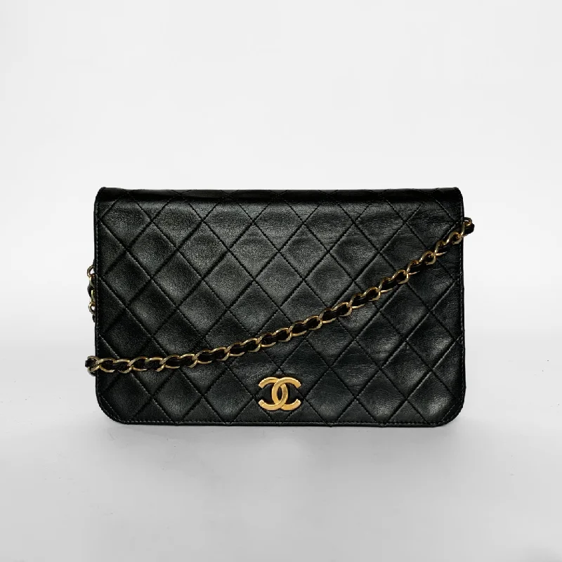 Chanel Single Flap Bag Lambskin Leather