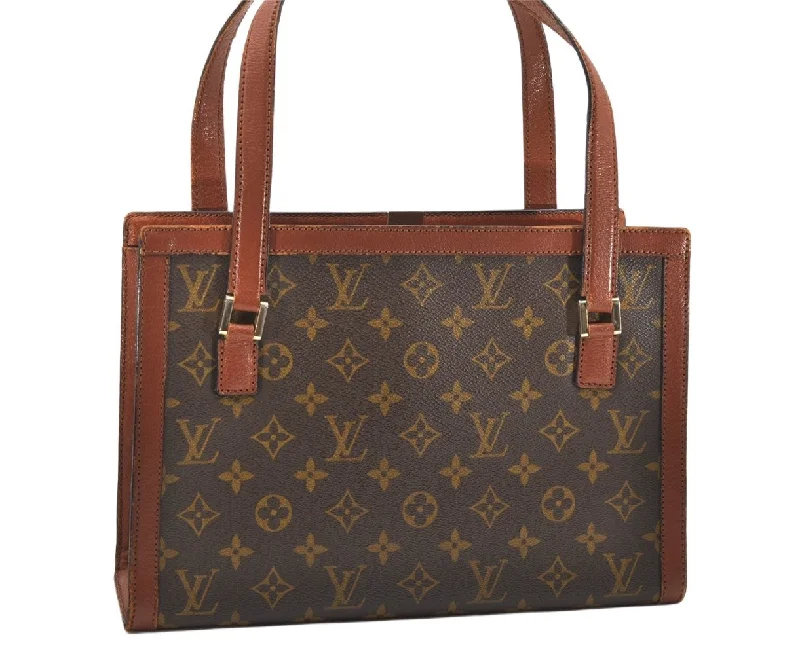 Authentic Louis Vuitton Monogram Sac Vavolet Hand Bag Old Model LV 3945K