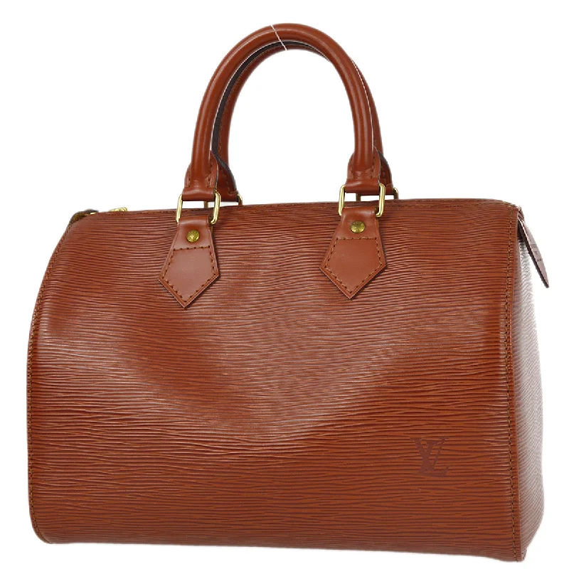 Louis Vuitton 1993 Brown Epi Speedy 25 Handbag M43013