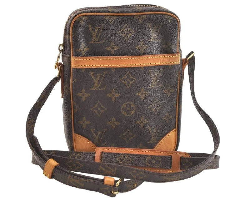 Authentic Louis Vuitton Monogram Danube Shoulder Cross Body Bag M45266 LV 3899K