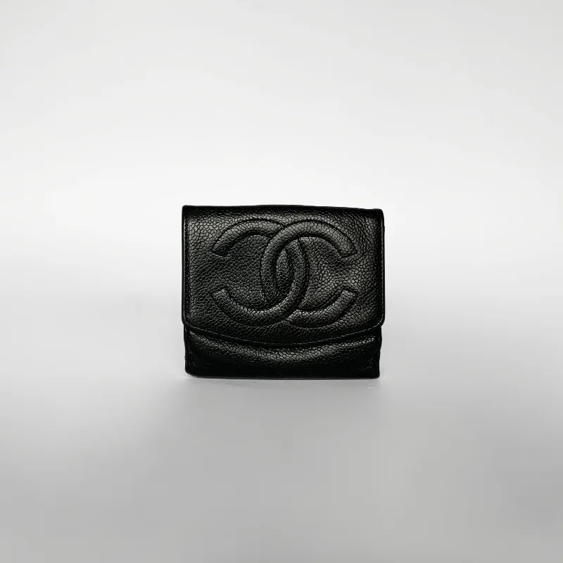 Chanel Wallet Small Caviar Leather