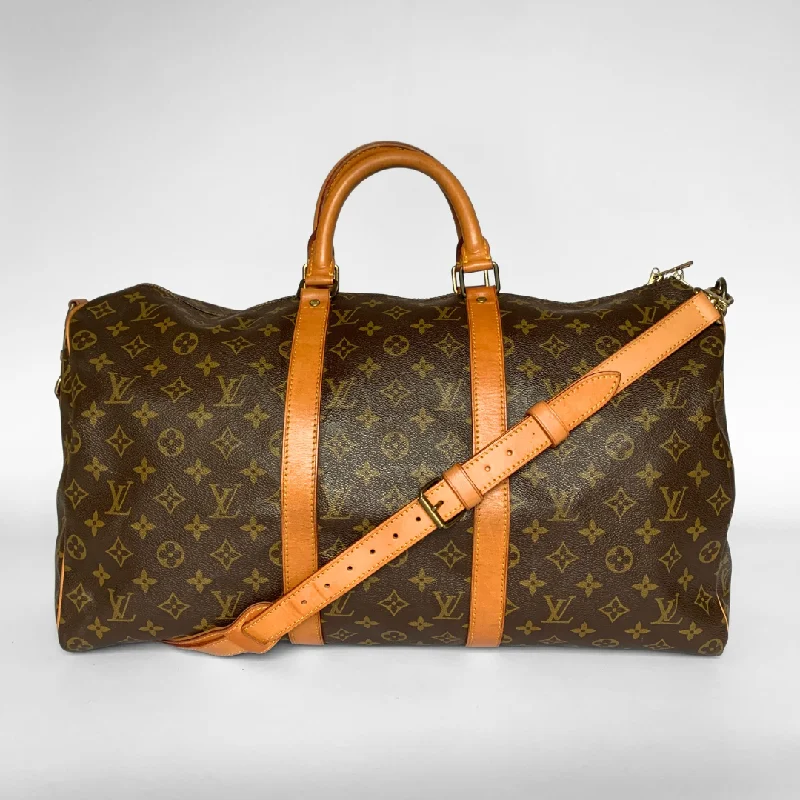 Louis Vuitton Keepall 50 Bandoulière Monogram Canvas