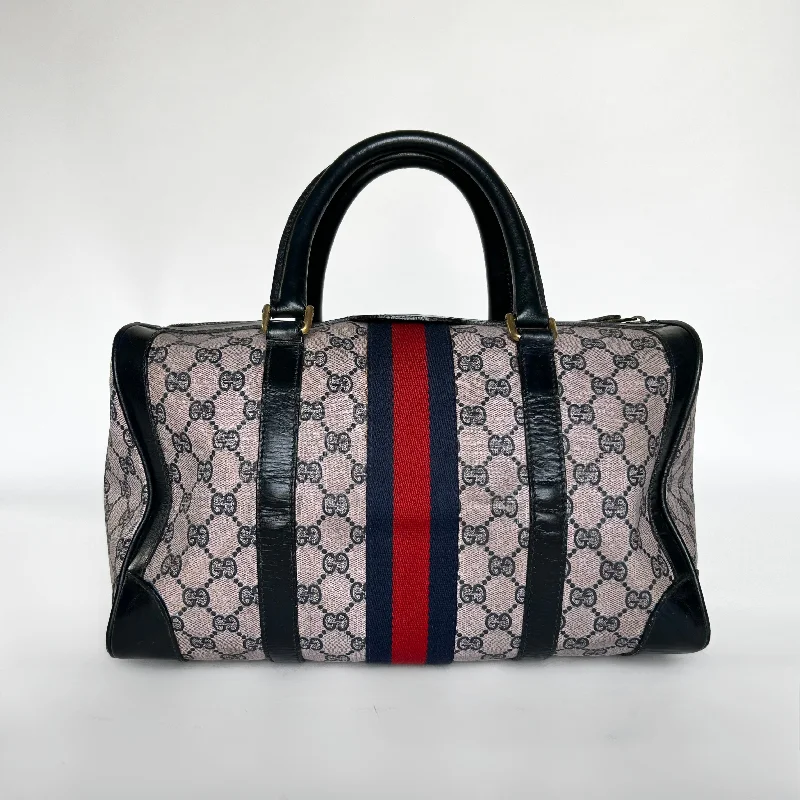 Gucci Boston Bag Monogram Canvas