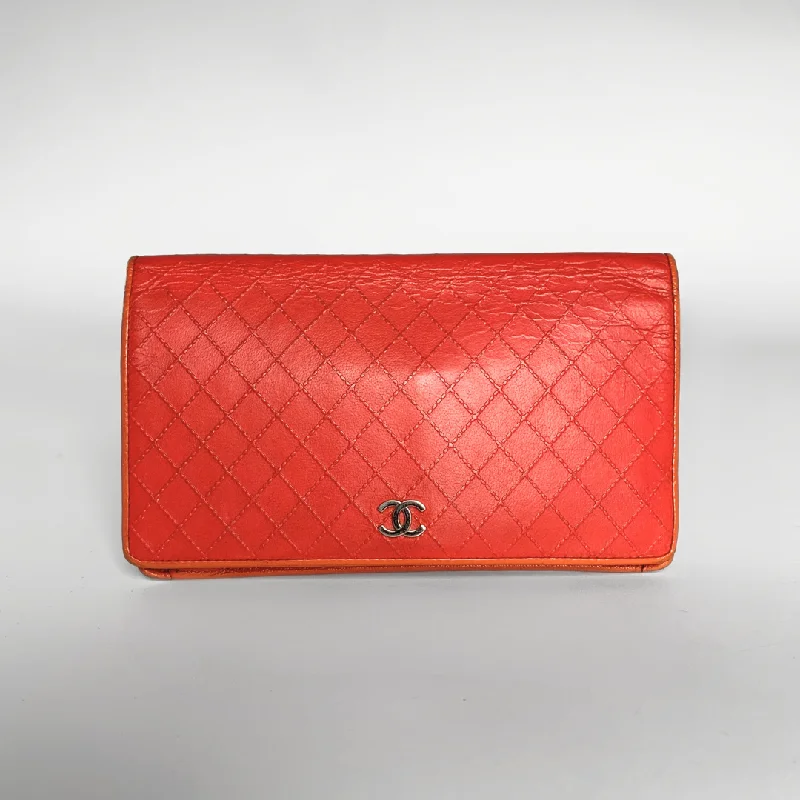 Chanel Wallet Large Lambskin Leather