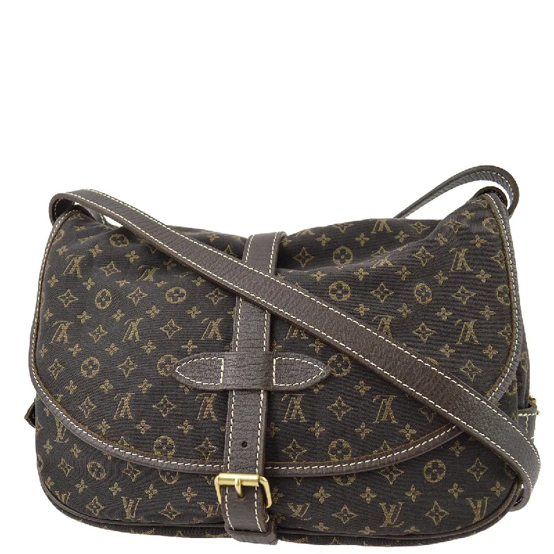 Louis Vuitton 2006 Monogram Mini Lin Saumur 30 Shoulder Bag M95227