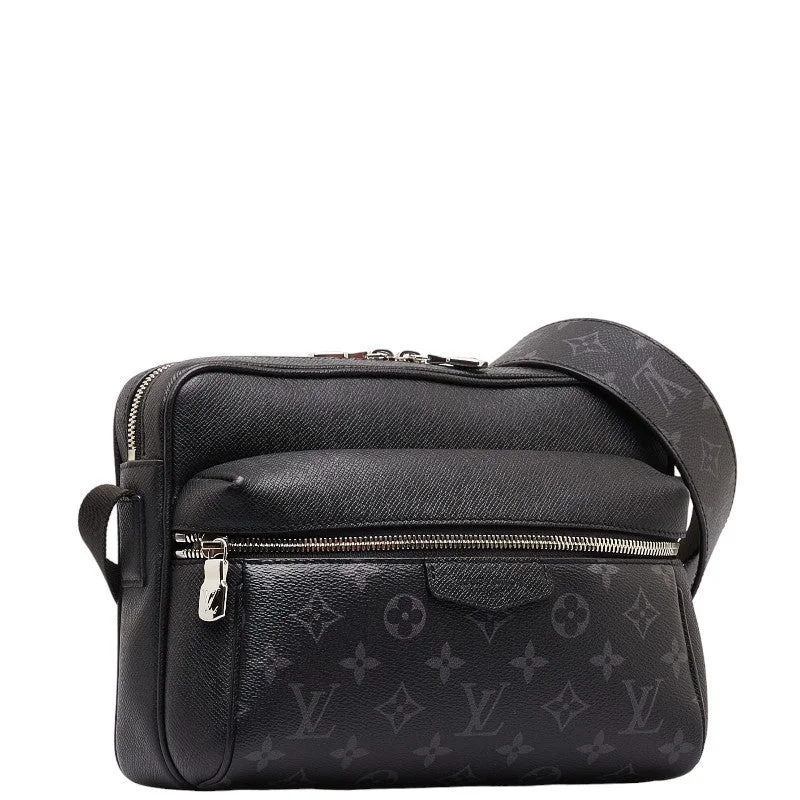 Louis Vuitton Monogram Eclipse Outdoor Messenger PM Shoulder Bag M30233 Noir Black