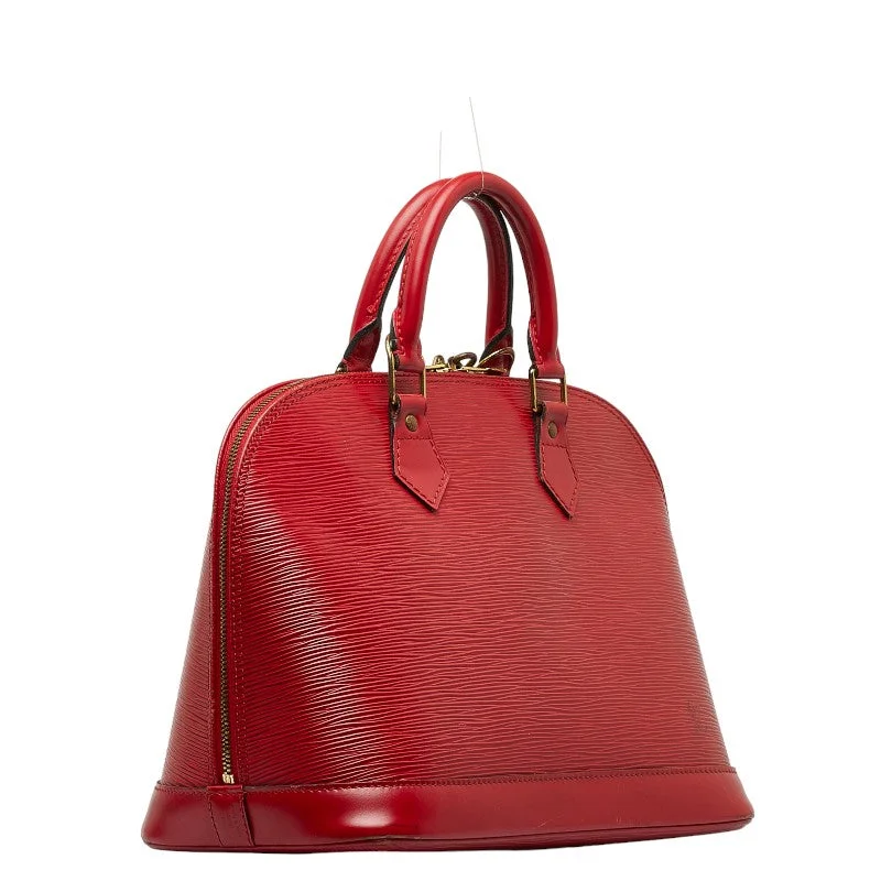 Louis Vuitton Red Epi Alma Handbag M52147