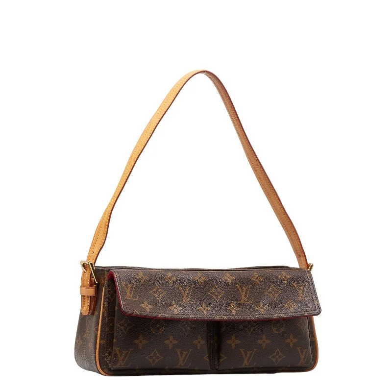 Louis Vuitton Monogram Vivace MM Handbag M51164 Brown