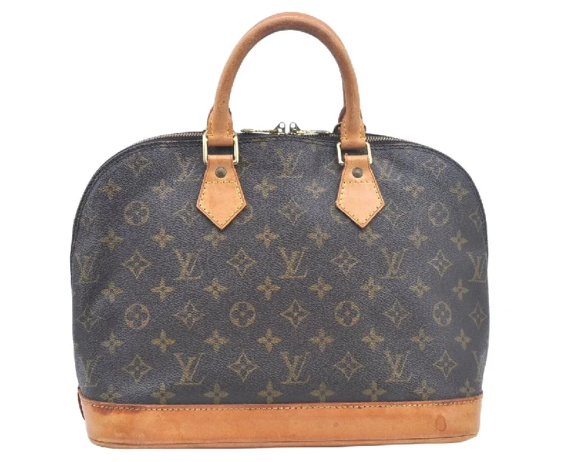 Authentic Louis Vuitton Monogram Alma Hand Bag Purse M51130 LV L0248