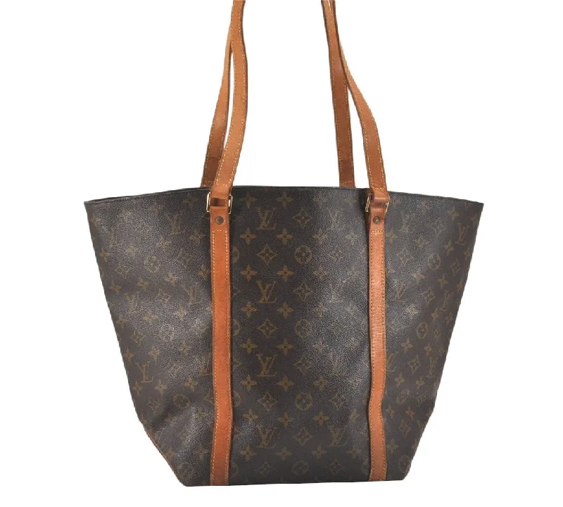 Authentic Louis Vuitton Monogram Sac Shopping PM Tote Bag M51108 LV 3341K