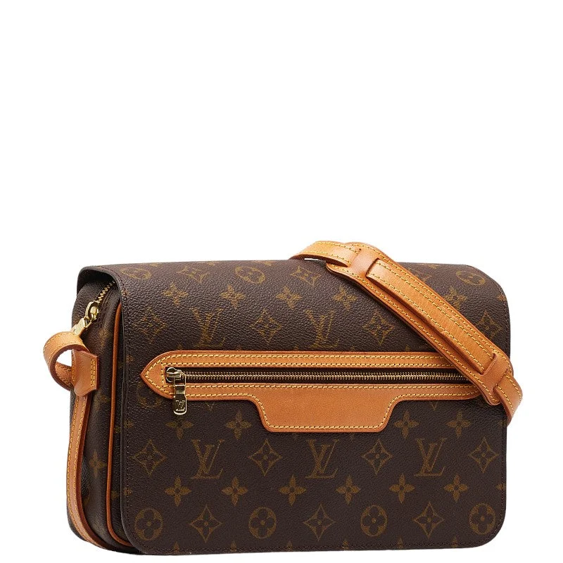 Louis Vuitton Monogram Saint Germain 28  Shoulder Bag M51207 Brown