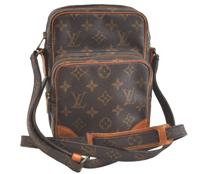 Authentic Louis Vuitton Monogram Amazone Shoulder Cross Body Bag M45236 LV 3889K