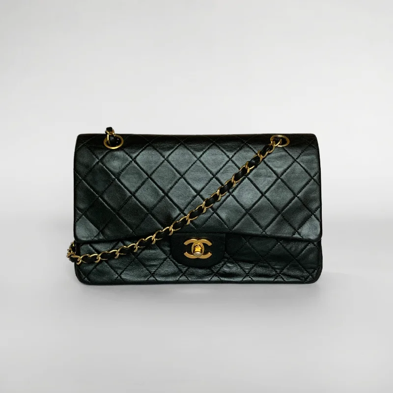 Chanel Classic Double Flap Bag Medium Lambskin Leather