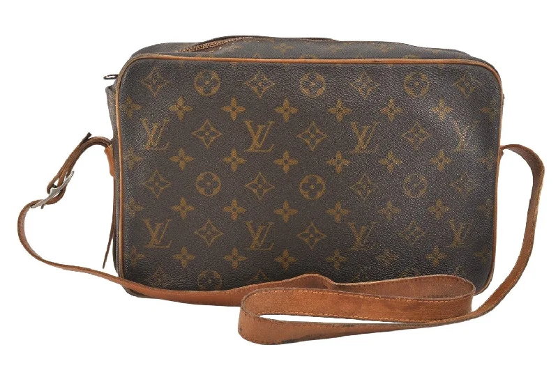 Auth Louis Vuitton Monogram Sac Bandouliere 30 Shoulder Bag USA Model LV 3016K