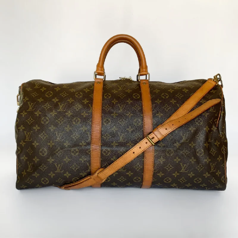 Louis Vuitton Keepall 55 Bandoulière Monogram Canvas