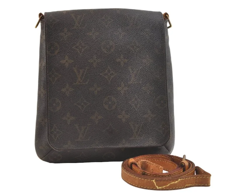 Auth Louis Vuitton Monogram Musette Salsa M51387 Long Shoulder Bag Junk 3233K