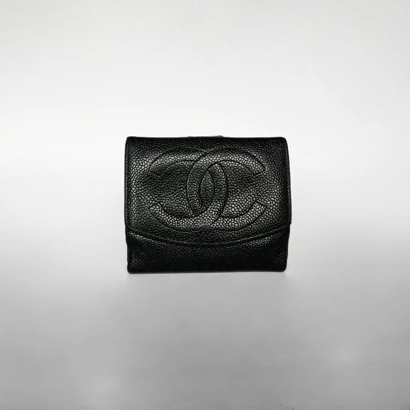 Chanel Wallet Small Caviar Leather