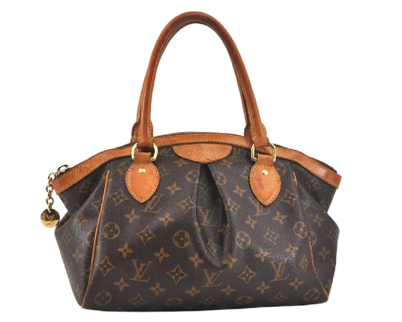 Authentic Louis Vuitton Monogram Tivoli PM Hand Tote Bag Purse M40143 LV 3029K