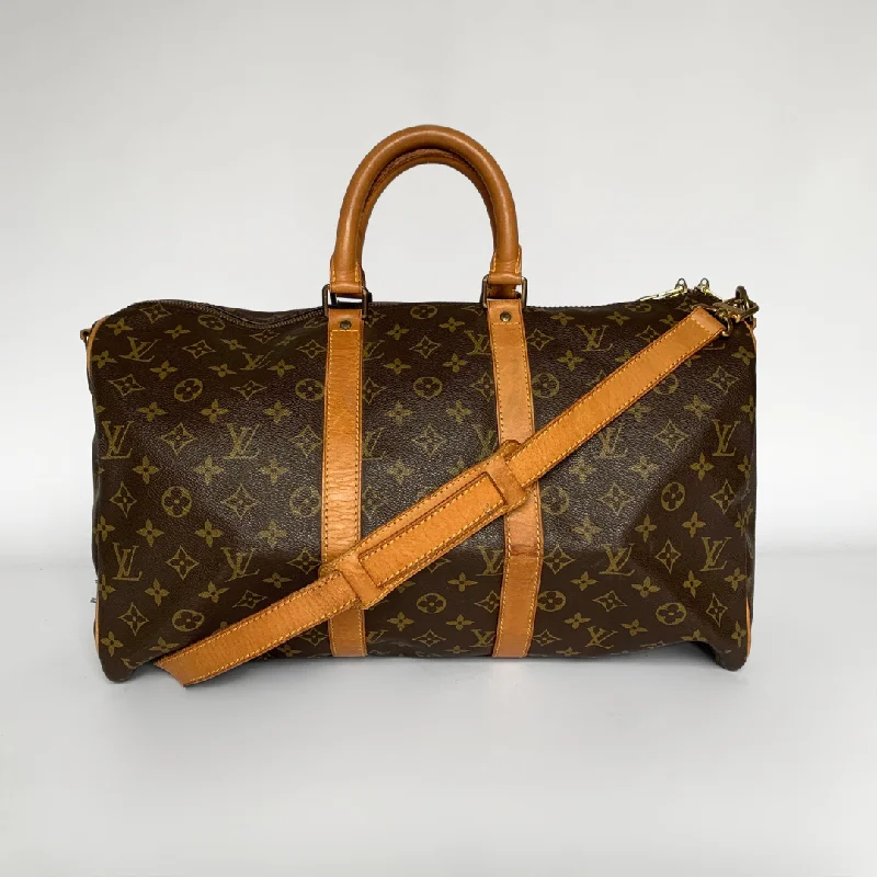 Louis Vuitton Keepall 45 Bandoulière Monogram Canvas