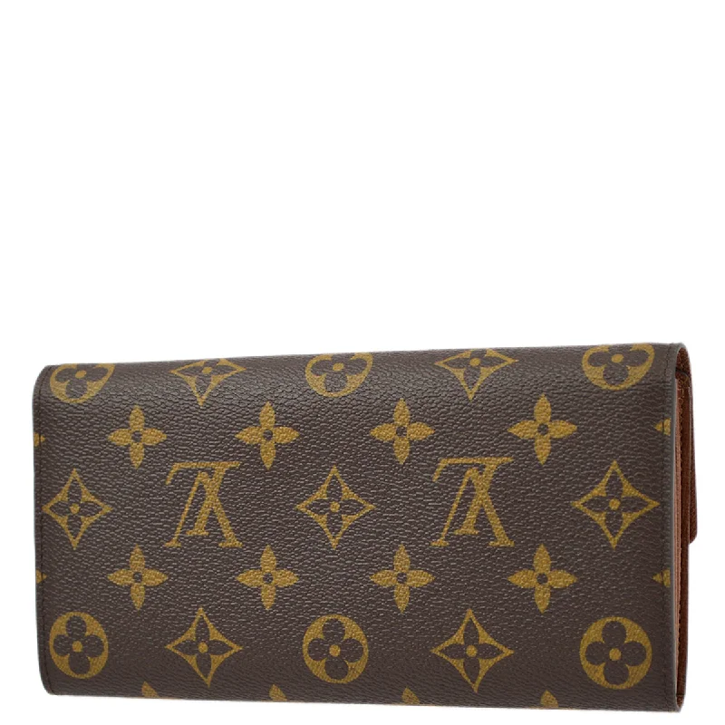 Louis Vuitton Monogram Porte Monnaie Credit Wallet M61726