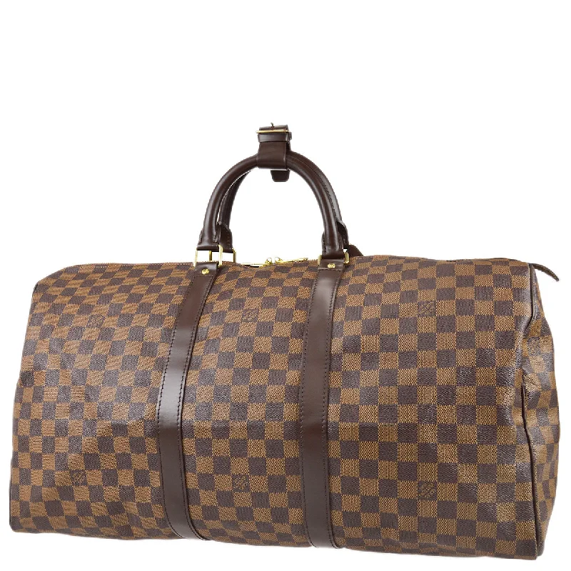 Louis Vuitton 2006 Damier Keepall 50 Travel Duffle Handbag N41427