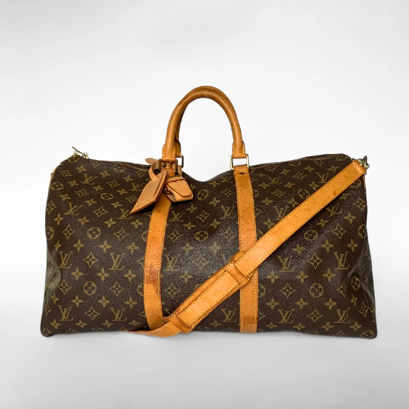 Louis Vuitton Keepall 50 Bandoulière Monogram Canvas