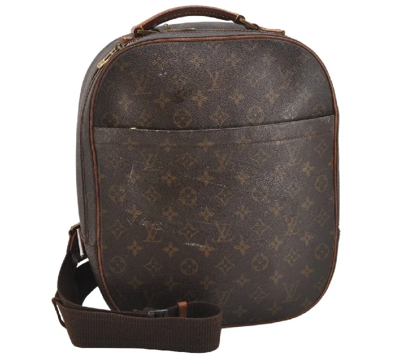 Auth Louis Vuitton Monogram Packall Sac A Dos Shoulder Cross Bag M51132 LV 3288K