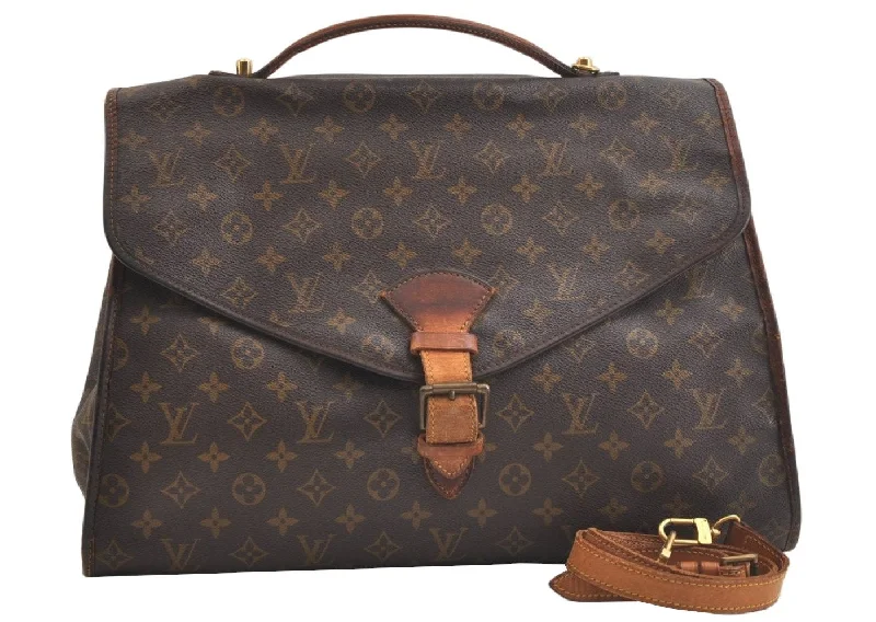 Authentic Louis Vuitton Monogram Beverly 44 M51120 2Way Shoulder Hand Bag 4056K